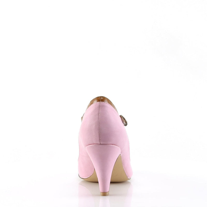 Pin Up Couture PEACH-03 Pump (Baby Pink Multi Faux Leather)