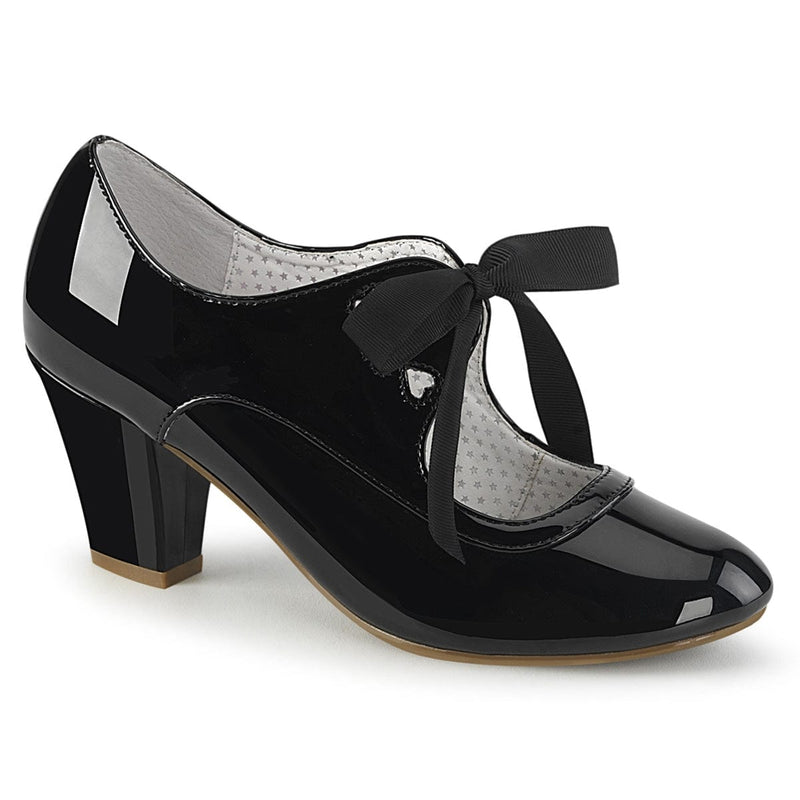 Pin Up Couture WIGGLE-32 Pump (Black Patent) 5