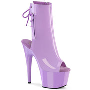 Pleaser ADORE-1018 Platform Ankle Boot (Lavender Patent/Lavender)