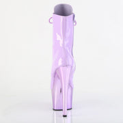 Pleaser ADORE-1020 Platform Ankle Boot (Lavender Patent/Lavender Chrome)