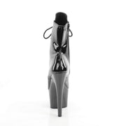 Pleaser ADORE-1020WR Black Patent/Black Ankle Boot