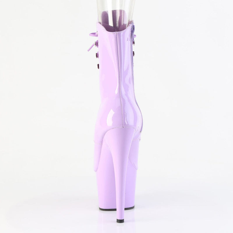Pleaser ADORE-1021 Platform Ankle Boot (Lavender Patent/Lavender)