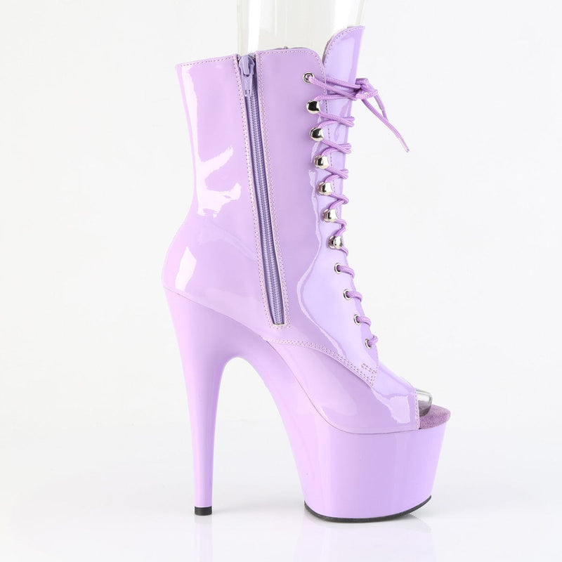 Pleaser ADORE-1021 Platform Ankle Boot (Lavender Patent/Lavender)