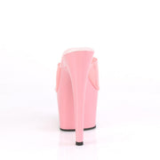 Pleaser ADORE-701N Platform Slide (Baby Pink (Jelly-Like) TPU/Baby Pink)