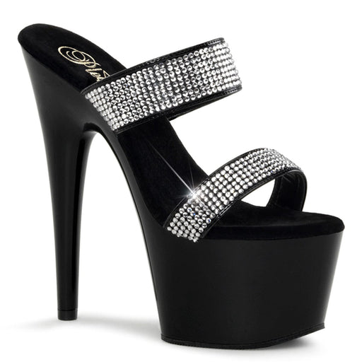 Pleaser ADORE-702-2 Platform Slide (Black/Black)