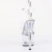 Pleaser ADORE-706 Platform Sandal (Clear/Clear)
