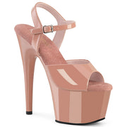 Pleaser ADORE-709 Platform Sandal (Blush Patent/Blush)