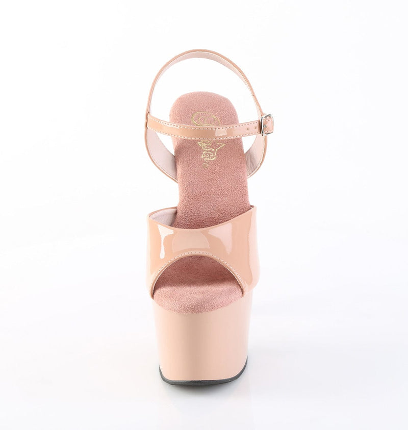 Pleaser ADORE-709 Platform Sandal (Blush Patent/Blush)