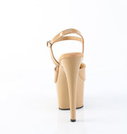Pleaser ADORE-709 Platform Sandal (Toffee Patent/Toffee)