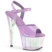 Pleaser ADORE-709HT Platform Sandal (Lavender Holo/Holo Tinted) 5