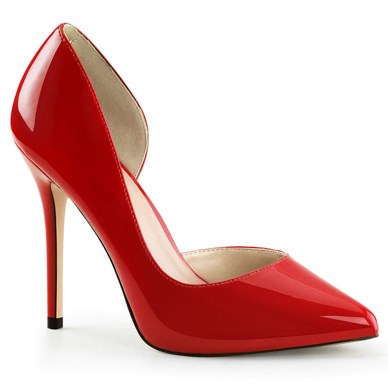Pleaser AMUSE-22 Pump (Red Patent) 5