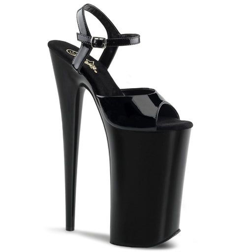 Pleaser BEYOND-009 Platform Sandal (Black/Black)