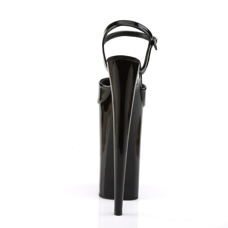 Pleaser BEYOND-009 Platform Sandal (Black/Black)