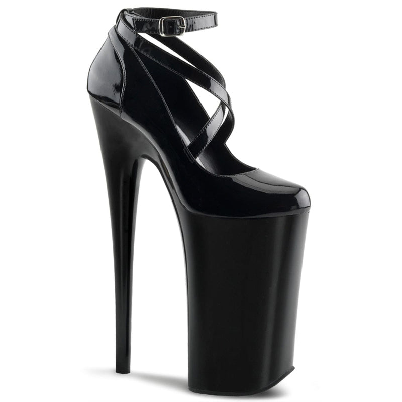 Pleaser BEYOND-087 Black/Black