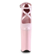 Pleaser BEYOND-087 Platform Pump (Baby Pink Patent/Baby Pink)
