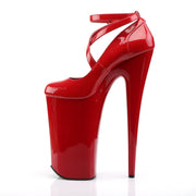 Pleaser BEYOND-087 Red/Red
