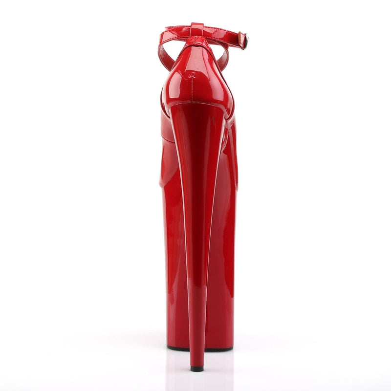 Pleaser BEYOND-087 Red/Red