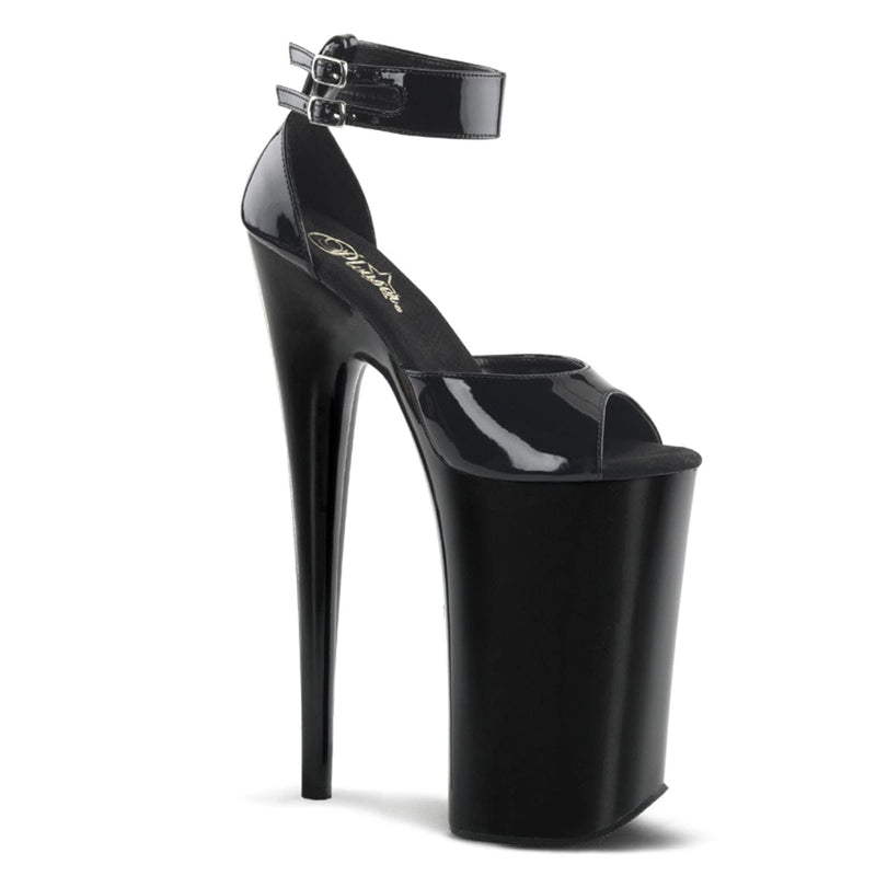 Pleaser BEYOND-089 Platform Sandal (Black/Black)