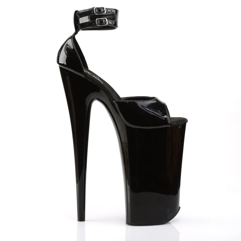 Pleaser BEYOND-089 Platform Sandal (Black/Black)