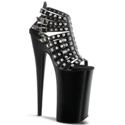 Pleaser BEYOND-093 Platform Sandal (Black/Black)