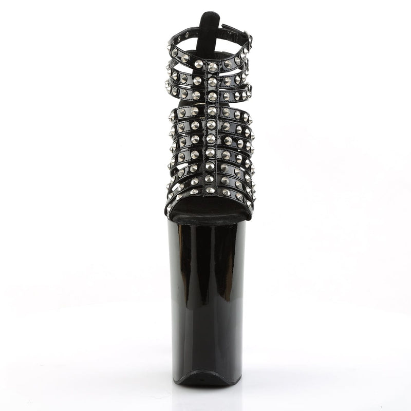 Pleaser BEYOND-093 Platform Sandal (Black/Black)