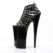 Pleaser BEYOND-093 Platform Sandal (Black/Black)