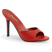Pleaser CLASSIQUE-01 Slide (Red Kid Pu) 5