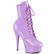 Pleaser DELIGHT-1020 Platform Ankle Boot (Lavender Patent/Lavender)