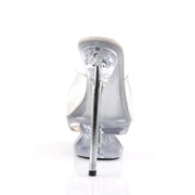 Pleaser ECLIPSE-601 Platform Slide (Clear/Clear)