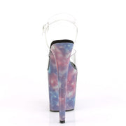 Pleaser FLAMINGO-808REFL Clear/Purple-Blue Reflective