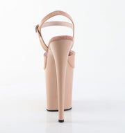 Pleaser FLAMINGO-809 Platform Sandal (Blush Patent/Blush)