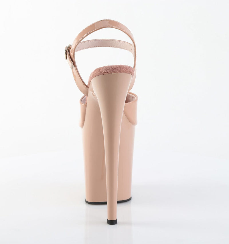 Pleaser FLAMINGO-809 Platform Sandal (Blush Patent/Blush)