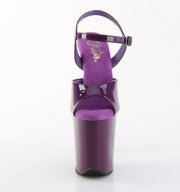 Pleaser FLAMINGO-809 Platform Sandal (Purple Patent/Purple)