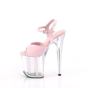 Pleaser FLAMINGO-809HT Platform Sandal (Baby Pink Holo Patent/Holo Tinted)