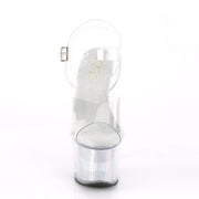 Pleaser FLASHDANCE-708CH Clear Sandals