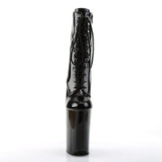 Pleaser INFINITY-1020 Platform Ankle Boot (Black/Black)