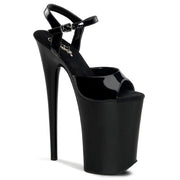 Pleaser INFINITY-909 Platform Sandal (Black/Black) 5