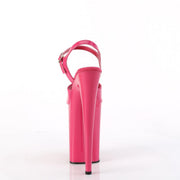 Pleaser INFINITY-909 Platform Sandal (Hot Pink Patent/Hot Pink)
