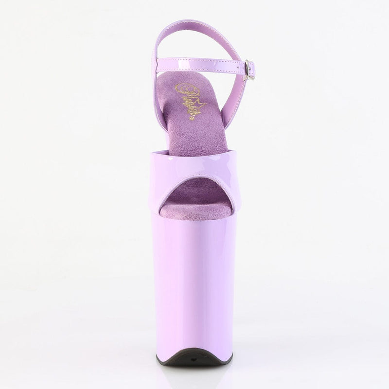 Pleaser INFINITY-909 Platform Sandal (Lavender Patent/Lavender)