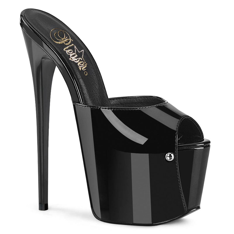 Pleaser JUBILANT-01 Platform Slide (Black Patent)