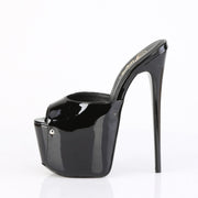 Pleaser JUBILANT-01 Platform Slide (Black Patent)