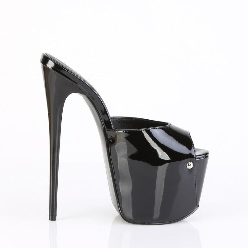 Pleaser JUBILANT-01 Platform Slide (Black Patent)