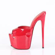 Pleaser JUBILANT-01 Platform Slide (Red Patent)