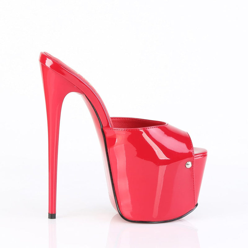 Pleaser JUBILANT-01 Platform Slide (Red Patent)