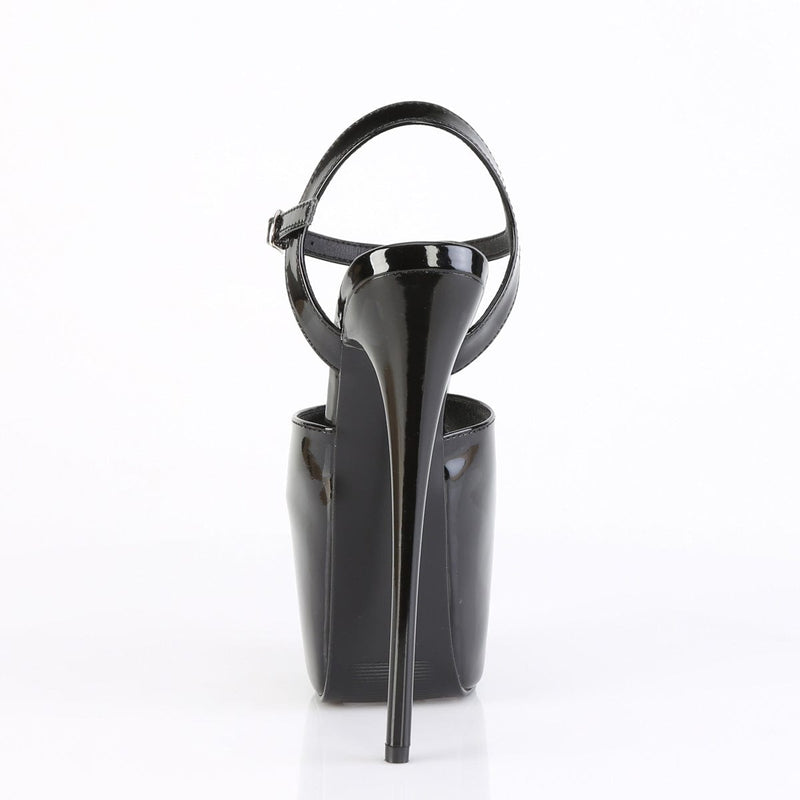 Pleaser JUBILANT-09 Platform Sandal (Black Patent)