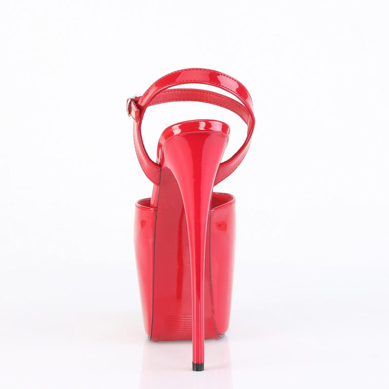 Pleaser JUBILANT-09 Platform Sandal (Red Patent)