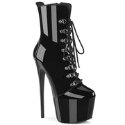 Pleaser JUBILANT-1014 Platform Ankle Boot (Black Patent)