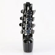 Pleaser JUBILANT-1023 Platform Ankle Boot (Black Patent)