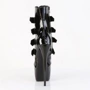 Pleaser JUBILANT-1023 Platform Ankle Boot (Black Patent)