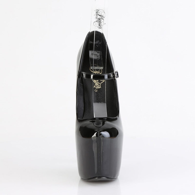 Pleaser JUBILANT-28 Platform Pump (Black Patent)